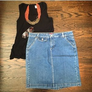Target Merona Denim Skirt